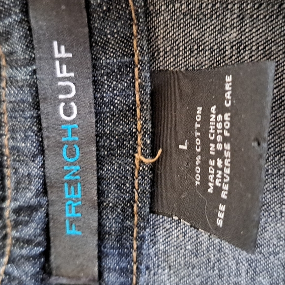 French Cuff denim top - Picture 2 of 4
